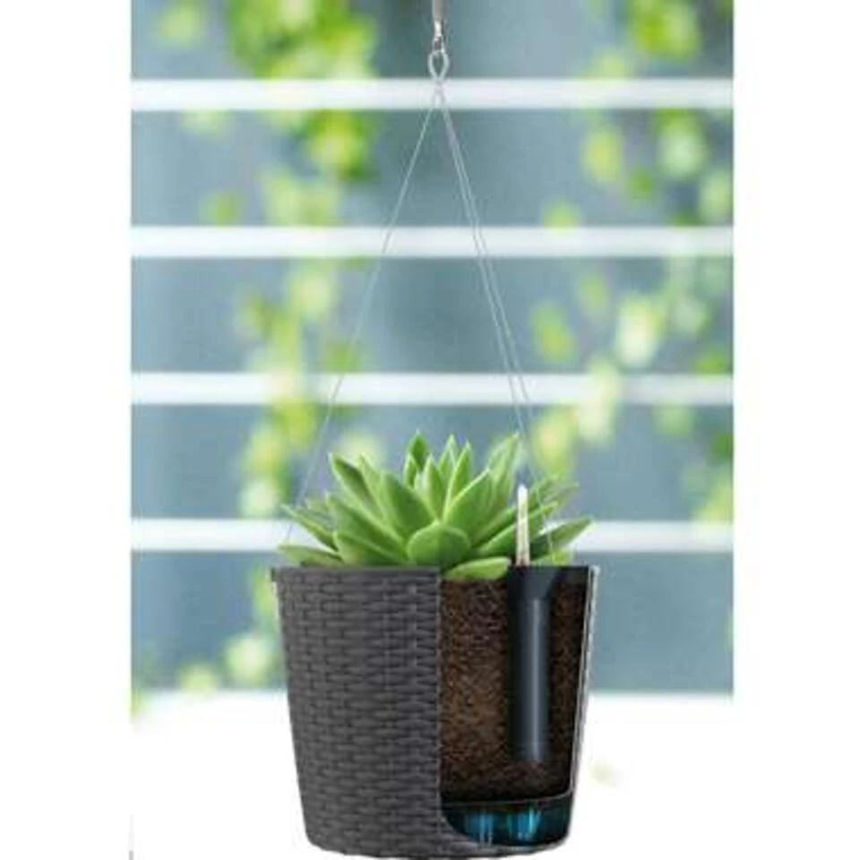 Prosperplast Prosperplats Bloempot Rato Hangend - Wit - Kunststof - 25 Cm - Afbeelding 2