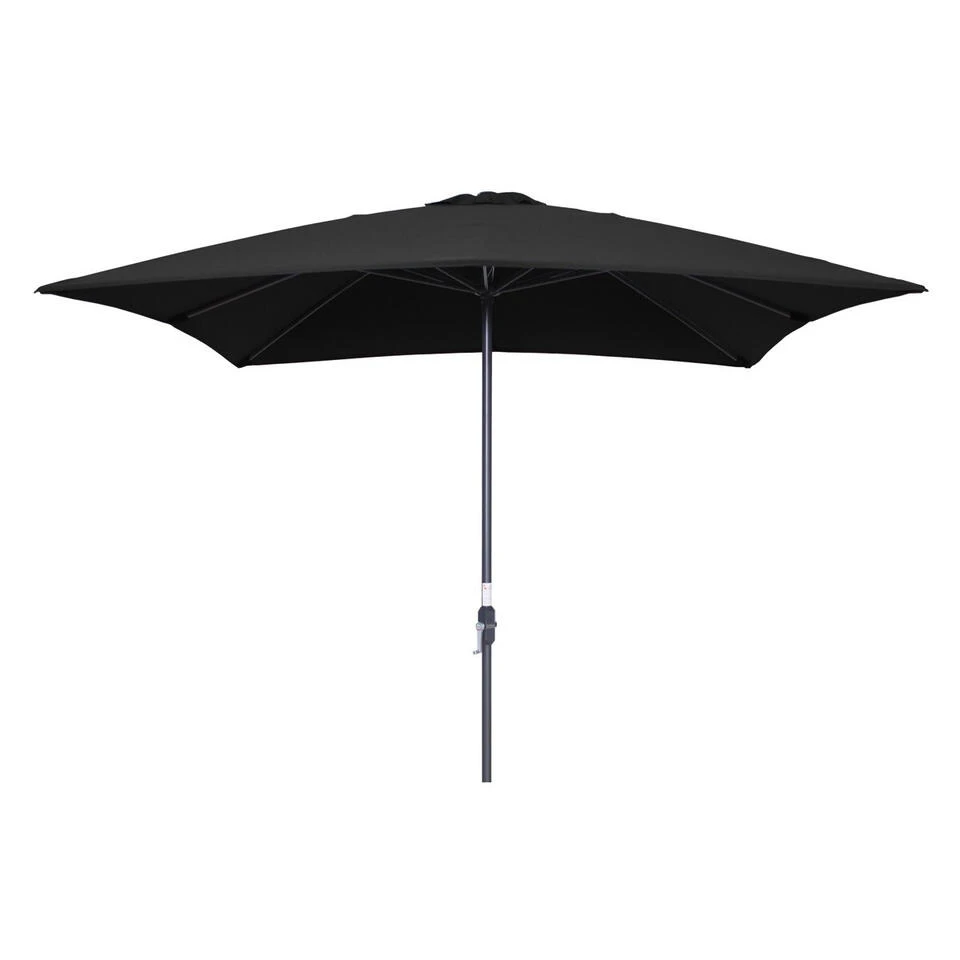 Garden Impressions Lotus Parasol 250x250 - Zwart - Afbeelding 2