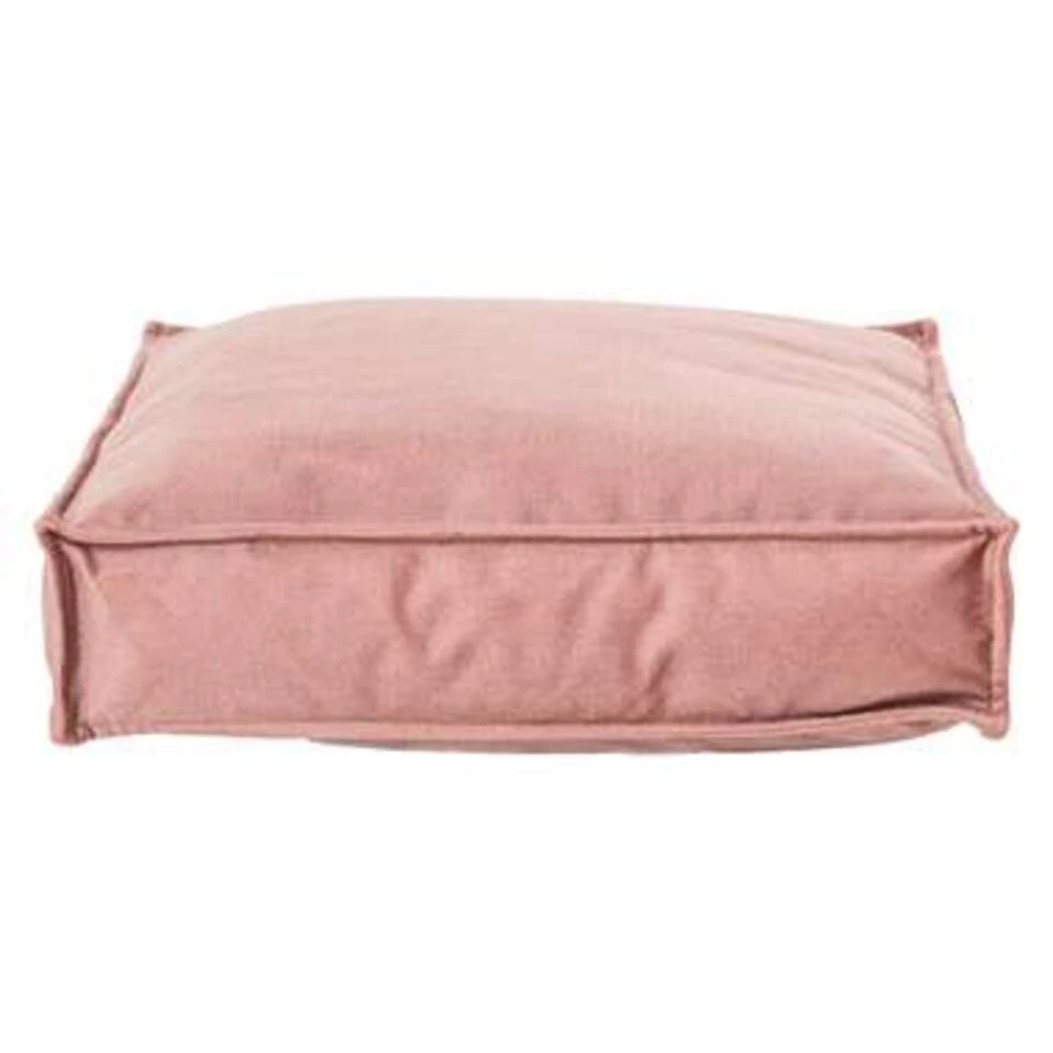 2L Home & Garden Loungeset Kussen Velvet Oud Roze - 60 X 60cm - Afbeelding 2