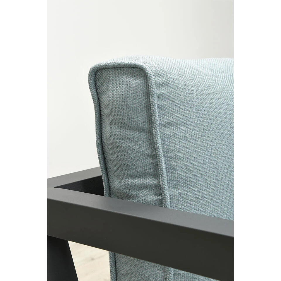 Garden Impressions San Luis Loungestoel - Mint Grijs - Afbeelding 4