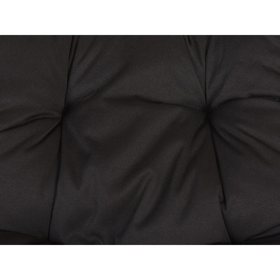 Beliani Hangstoel PINETO - Beige Pe Rotan - Afbeelding 4