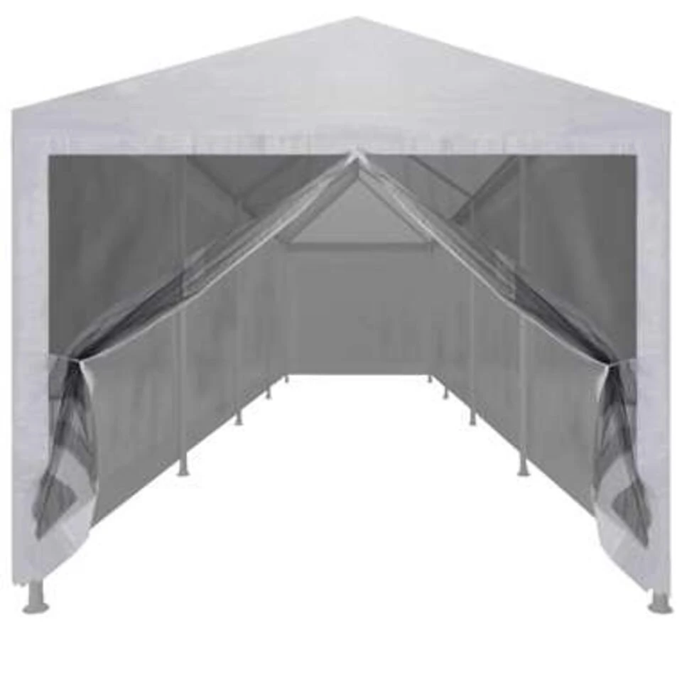 VidaXL Partytent Met 10 Mesh Zijwanden 12x3 M - Afbeelding 3
