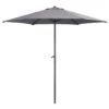 Le Sud Parasol Blanca - Antraciet - Ø250 Cm