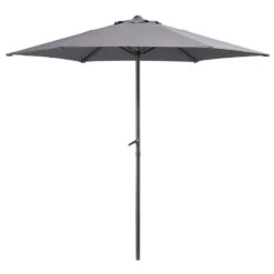 Le Sud Parasol Blanca - Antraciet - Ø250 Cm