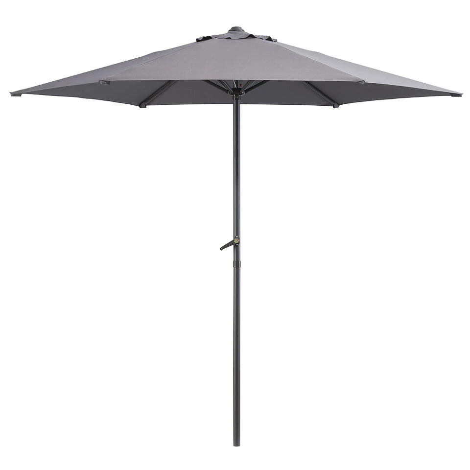 Le Sud Parasol Blanca - Antraciet - Ø250 Cm