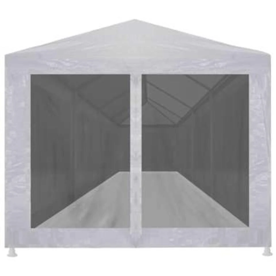 VidaXL Partytent Met 10 Mesh Zijwanden 12x3 M - Afbeelding 2