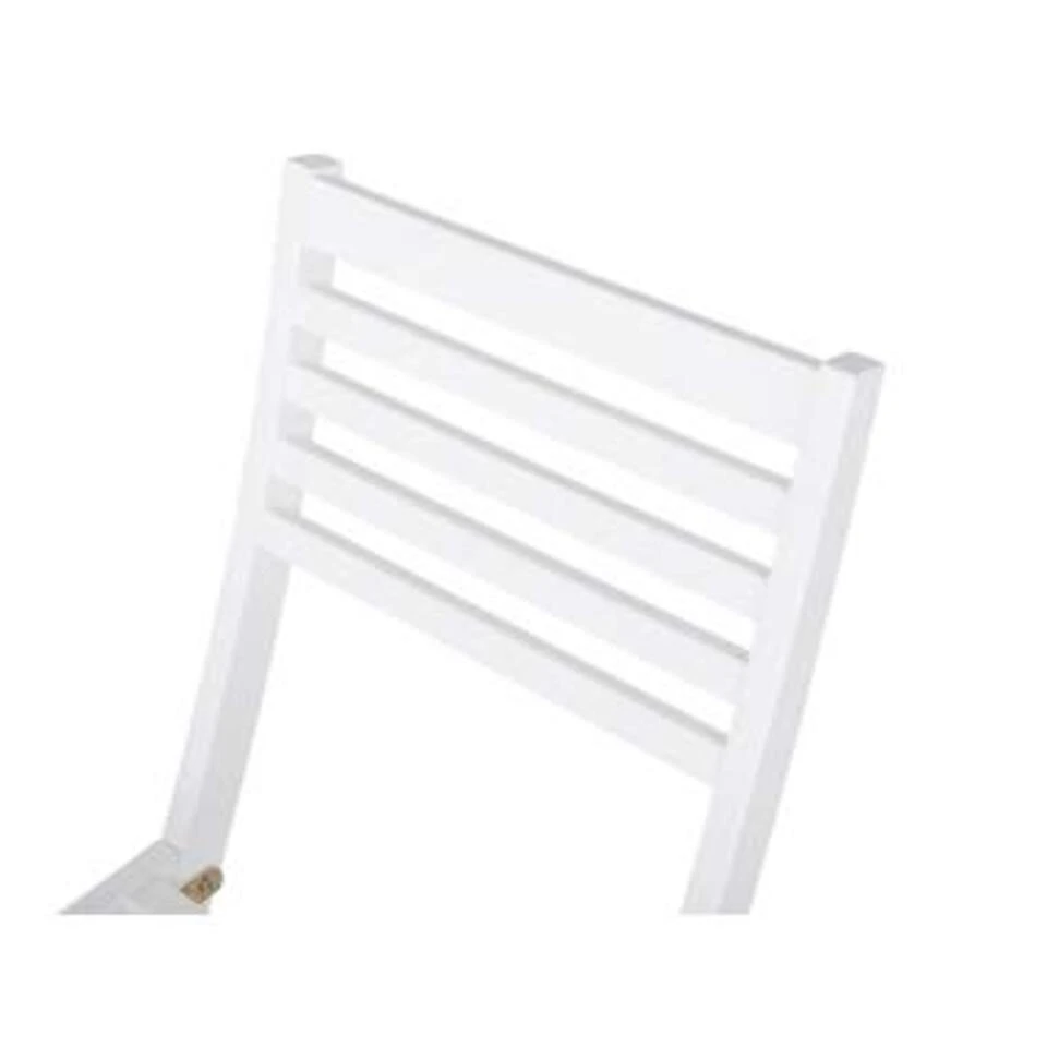 Beliani Bistroset FIJI - Wit Acaciahout - Afbeelding 3