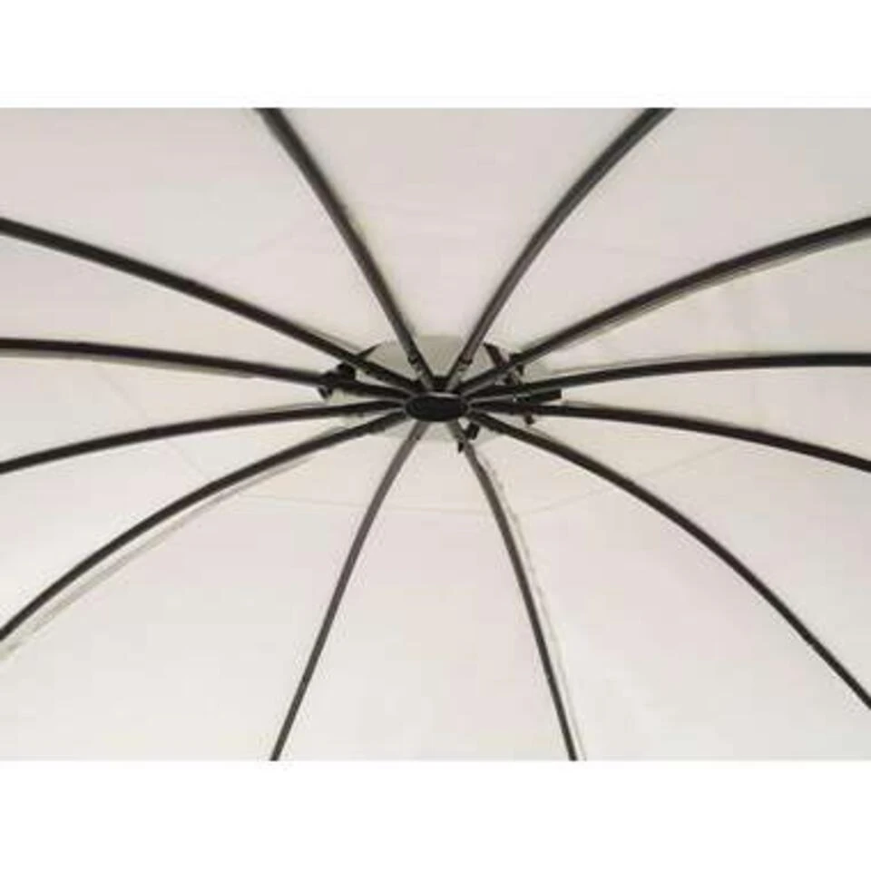 Beliani Tuinpaviljoen SAFARA - Beige Staal - Afbeelding 2