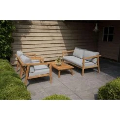 Exotan Loungeset Lucca - Bruin/grijs