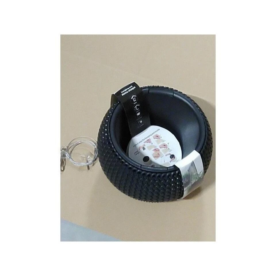 Prosperplast Prosperplats Bloempot Splofy Hangend - Antraciet - Kunststof - 24 Cm - Afbeelding 3