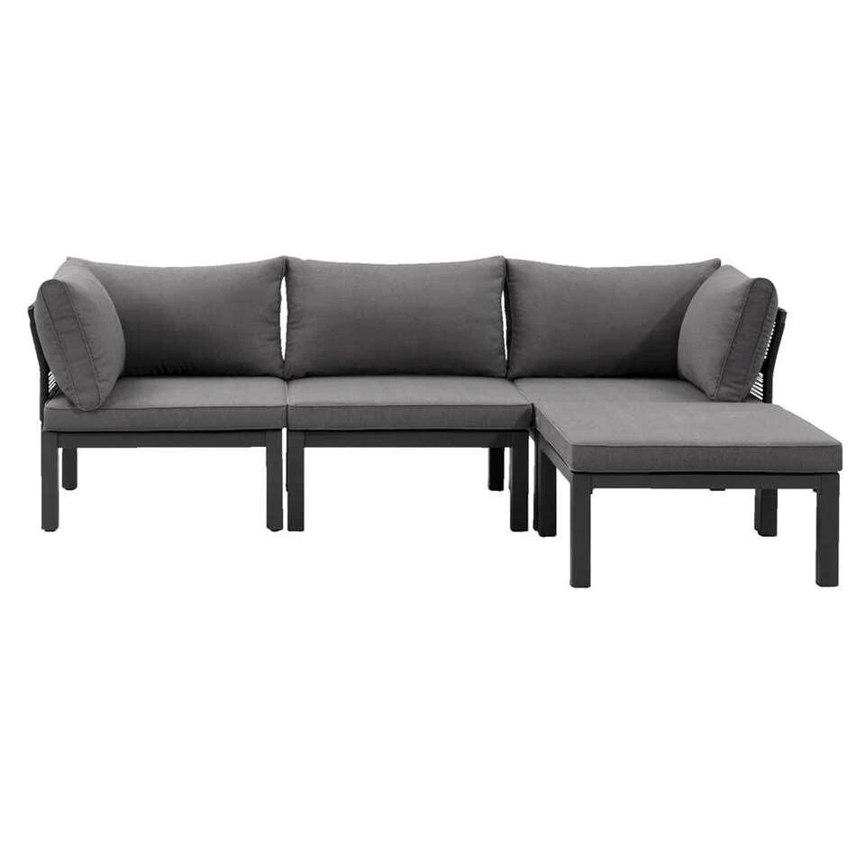 Le Sud Modulaire Loungeset Ardeche V2 - Grijs - 6-delig - Afbeelding 4