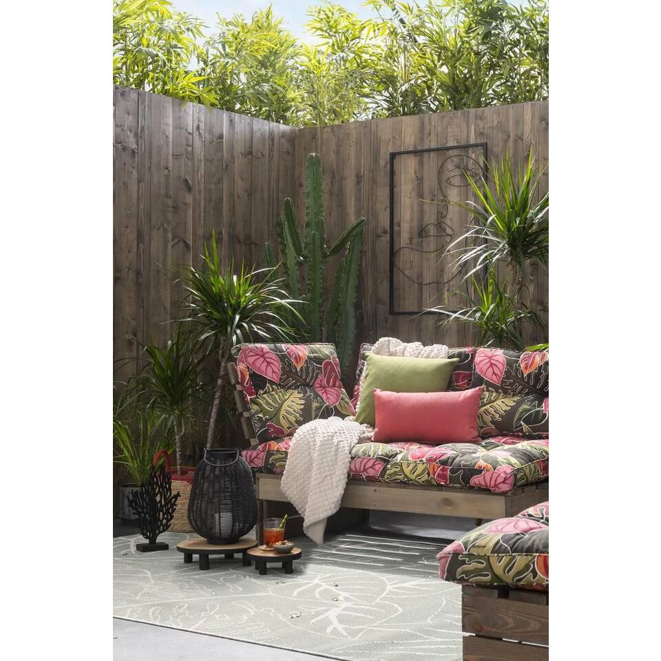 Palletkussen Meilani - Groen - 120x80x10 Cm - Afbeelding 4